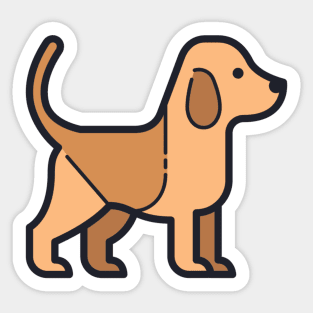 Dog Lover Pattern 2 Sticker